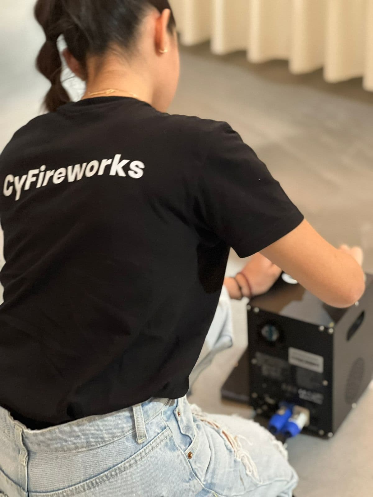 CyFireworks team at work